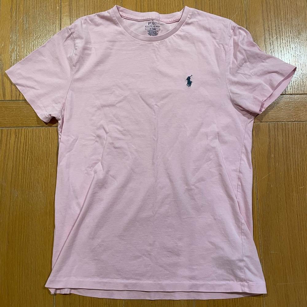 Polo by Ralph Lauren Light Pink Short Sleeve Tee